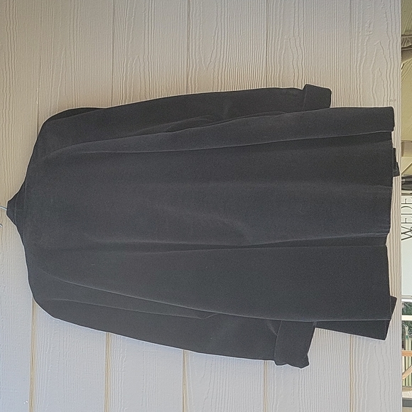 JS Collections⁷ Black Velveteen Duster/Opera Coat - Picture 9 of 16